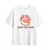 Remera Algodón Estampado Pixel Art Give Me Five Gamer Casual