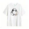 Remera Algodón Estampado Gatos Pixel Art Casual Premium