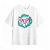 主图_2 Remera Algodón Estampado Pop Art Diseño Retro Casual Calidad