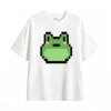 Remera Algodón Estampado Pixel Rana Kawaii Diseño Urbano