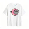主图_2 Remera Algodón Gato Donut Pixel Art Diseño Estampado Kawaii