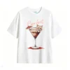 主图_2 Remera Algodón Estampada Gato Cóctel Purrfect Diseño Verano