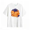 Remera Algodón Pancakes Pixel Art Estampado Casual Premium
