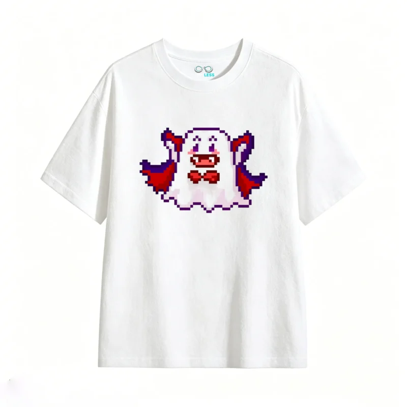 主图_2 Remera Algodón Estampado Pixel Art Gamer Diseño Retro Casual