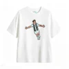Remera Algodón Estampado Pixel Art Futbol Retro Premium