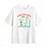 Remera Algodón Estampado Piña Colada Diseño Verano Casual