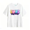 Remera Algodón Estampado Love Pixel Art Diseño Y2K Casual