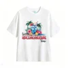 主图_2 Remera Algodón Estampado Summer Tropical Playa Calidad Premium