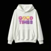 主图_2 Buzo con Capucha Algodón Estampada Good Times Pixel Art Urbano Casual