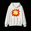 主图_2 Buzo con Capucha Algodón Estampado Explosión Pixel Art Calidad Premium