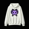 Buzo con Capucha Algodón Estampado Pixel Art Gamers Retro Calidad Premium