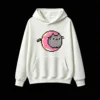 主图_2 Buzo con Capucha Algodón Gato Pixel Art Donut Kawaii Diseño Premium
