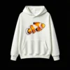 Buzo con Capucha Algodón Estampado Pixel Art Diseño Retro Gamer Premium