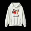 Buzo con Capucha Algodón Pixel Art Estampado Retro Gaming Calidad Premium