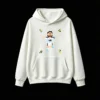 主图_2 Buzo con Capucha Algodón Pixel Messi Argentina 10 Estilo Retro Casual