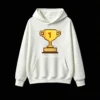 主图_2 Buzo con Capucha Algodón Estampada Copa Pixel Art Gamer Premium