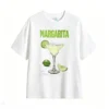Remera Algodón Estampa Margarita Cocktail Verano Premium
