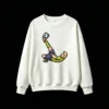 主图_2 Buzo cuello redondo Algodón Pixel Art Futbol Estampado Premium Calidad