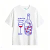 Remera Algodón Dernier Verre Estampado Serpiente Vintage