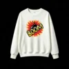 Buzo cuello redondo Algodón Estampado Boom Comic Retro Casual Urbana