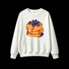 主图_2 Buzo cuello redondo Algodón Pancakes Arándanos Pixel Art Premium Suave