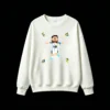 Buzo cuello redondo Pixel Messi Argentina Estampado Full HD 10