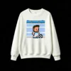 主图_2 Buzo cuello redondo Algodón Pixel Art Futbol Selección Argentina Premium