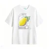 Remera Algodón Estampado Limón Diseño Artístico Verano