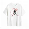 主图_2 Remera Algodón Estampado Alas Fuego Estilo Urbano Oversize