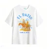 Remera El Patio Algodón Estampado Quijote Diseño Casual