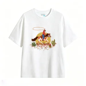 Remera Algodón Estampa Gaucho Campo Argentina Premium