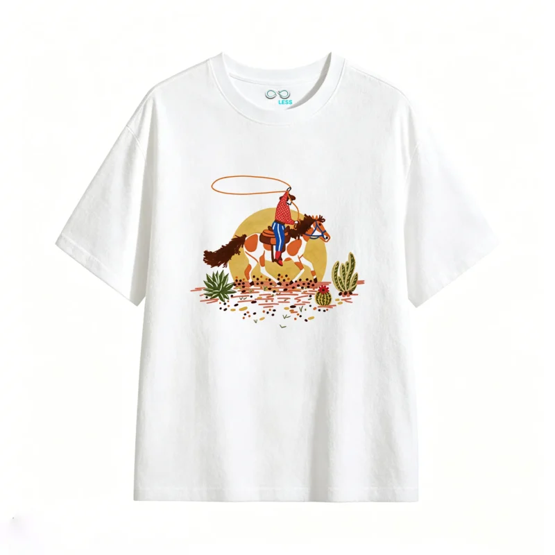 Remera Algodón Estampa Gaucho Campo Argentina Premium
