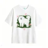 Remera Algodón Estampado Perro Chow Chow Diseño Premium