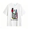 Remera Algodón Estampada Diseño Vino Arte Moderno Premium