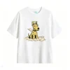Remera Algodón Estampado Perro Angelito Diseño Vintage Premium