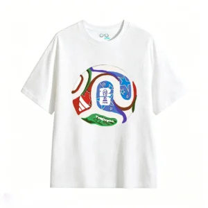 主图_2 Remera Algodón Copa Mundial Estampada Diseño Fútbol Premium