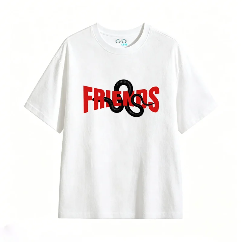 主图_2 Remera Algodón Friends Diseño Serie Estampado Full Calidad