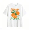 Remera Algodón Estampada Naranjas Frutas Vintage Verano