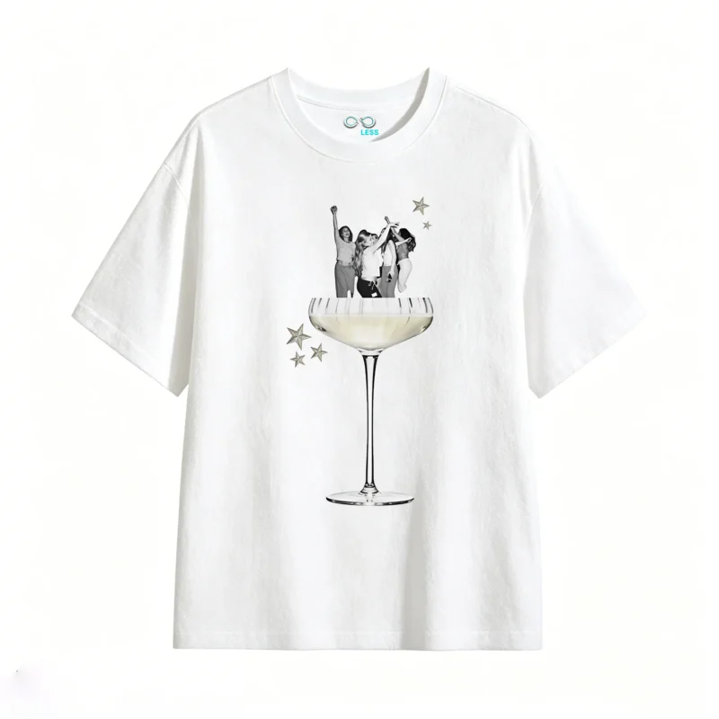 Remera Algodón Estampada Fiesta Diseño Party Premium