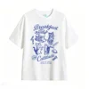主图_2 Remera Algodón Estampada Gatos Breakfast Diseño Urbano Moda
