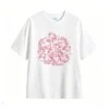 Remera Algodón Estampado Cupido Flores Diseño Vintage Premium