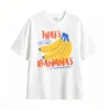 Remera Algodón Estampada Diseño Bananas Wild Casual Urbano