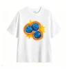 主图_2 Remera Algodón Estampado Arándanos Arte Pop Casual Verano