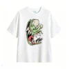 主图_2 Remera Algodón Estampado Monstruo Diseño Urbano Casual