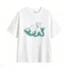 主图_2 Remera Algodón Estampado Perro Diseño Artístico Casual