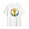 Remera Algodón Copa Mundial Estampado Premium Fútbol Argentino