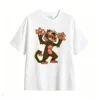 主图_2 Remera Algodón Estampado Mono Cartoon Urbano Premium