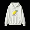 Buzo con Capucha Algodón Estampado Limón Diseño Artístico Verano