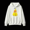 主图_2 Buzo con Capucha Algodón Estampado Gato Kawaii Diseño Urbano Premium