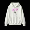 主图_2 Buzo con Capucha Algodón Estampado Neón Diseño Abstracto Urbana Moda